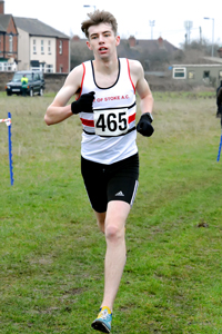 Alex Mayne U17 Boys Staffs XC Champion 2019
